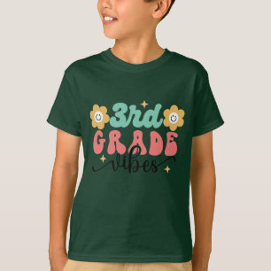 Back to school Tee Tredje Klass Vibes T-Shirt