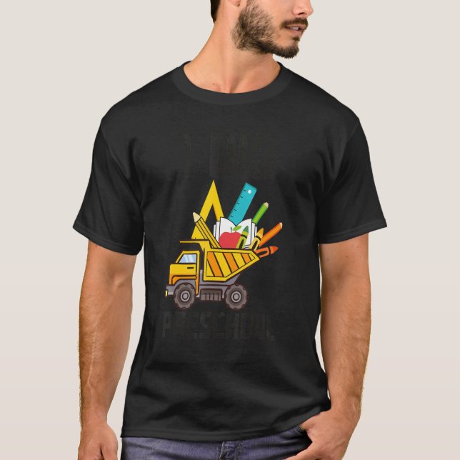 Back to school Tees I Gräver Preschool Dumpning La T Shirt (Framsida)