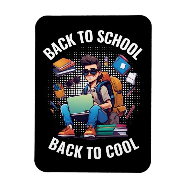 Back to school tillbaka till Coola Magnet (Vertikal)
