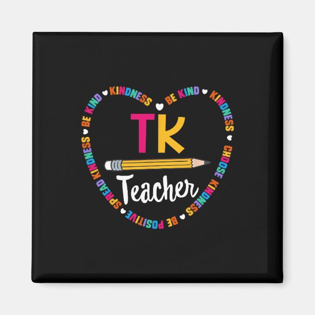 Back to school TK-lärarövergångsKindergarte Magnet (Framsidan)
