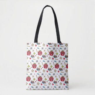 Back to school Tote Tygkasse