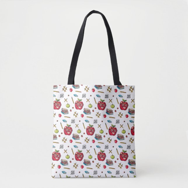 Back to school Tote Tygkasse (Framsida)
