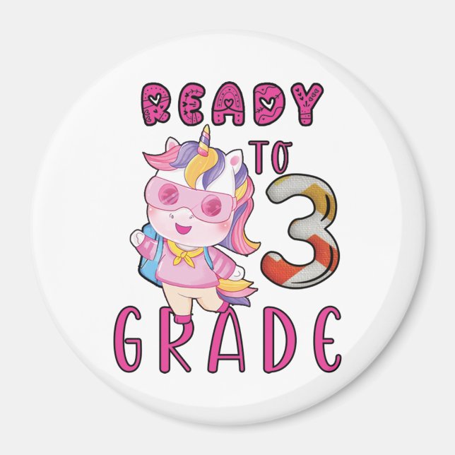 Back to school, tredje Klass Magnet (Framsidan)