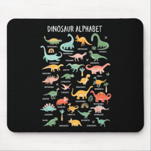 Back to school-typer av dinosaurier-alfabet-ID Musmatta