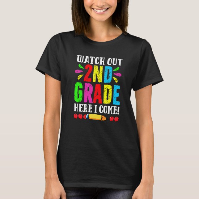 Back to school vaktar andra Klassen här i Kom Fir T Shirt (Framsida)