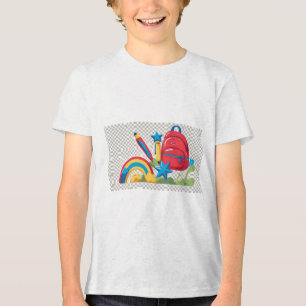 Back to school Vibes Kids T-Shirt - Roligt och Fär