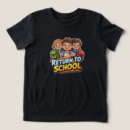 Back to school Vibes T-Shirt - Första Redot!