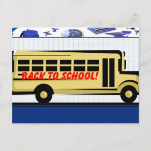 Back to school vykort