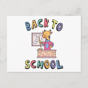 Back to school vykort