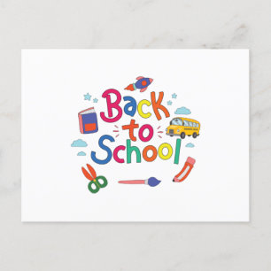 Back to school vykort