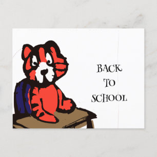 Back to school vykort