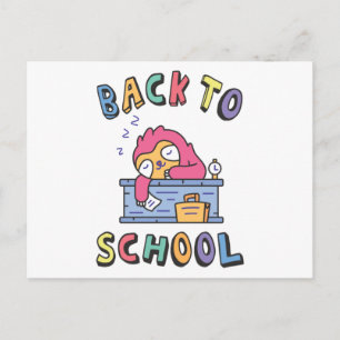 Back to school vykort