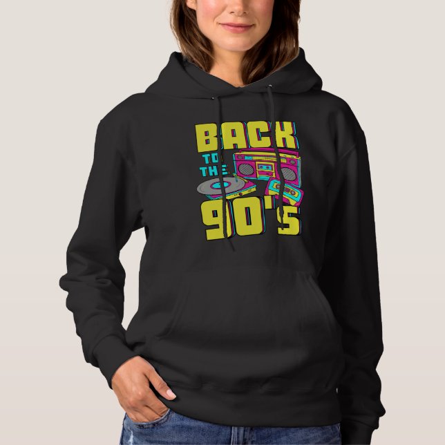 Back To The 90s costume theme party 90s outfit ret T Shirt (Framsida)