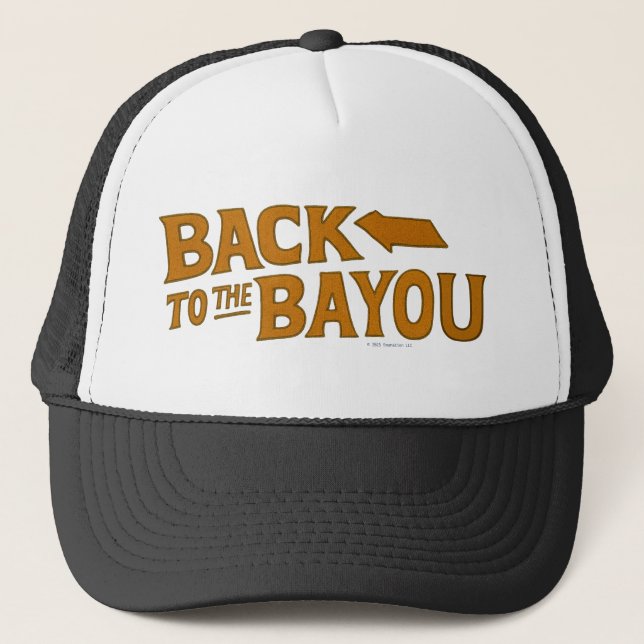 Back To The Bayou 1855 Logo - Hat Keps (Framsida)