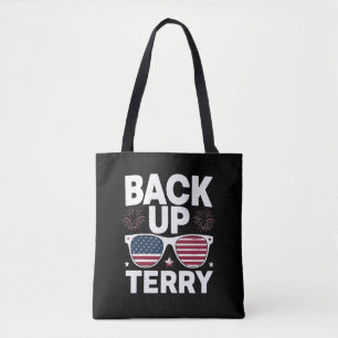 Back Up Terry Rolig 4:e juli Patriotiska Fyrverker Tygkasse