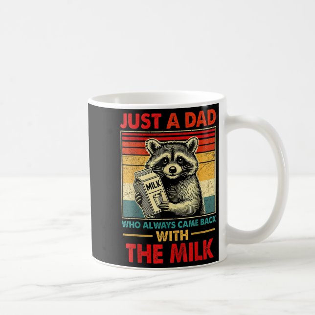 Back With The Milk Fathers Day  Kaffemugg (Höger)