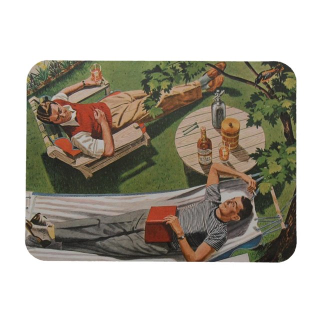 Back Yard Boys Magnet (Horisontell)