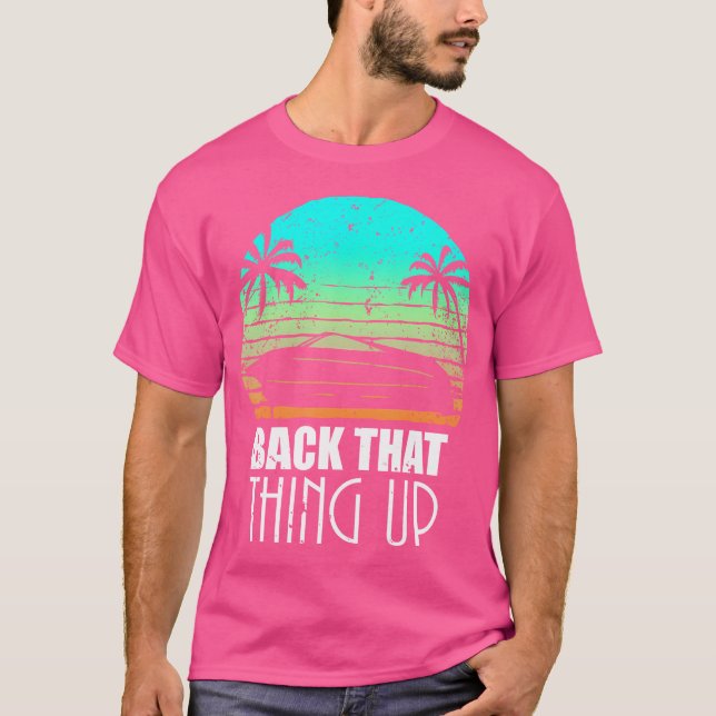 Backa Den Saken Boa Båttur Fiske Camping Kul T Shirt (Framsida)