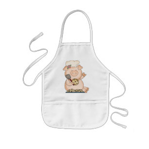 Backa Gris Apron Barnförkläde
