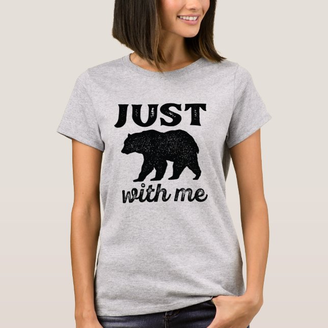 Backa med mig bara t shirt (Framsida)