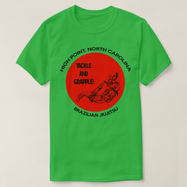 Backa och stötta t shirt (Design framsida)