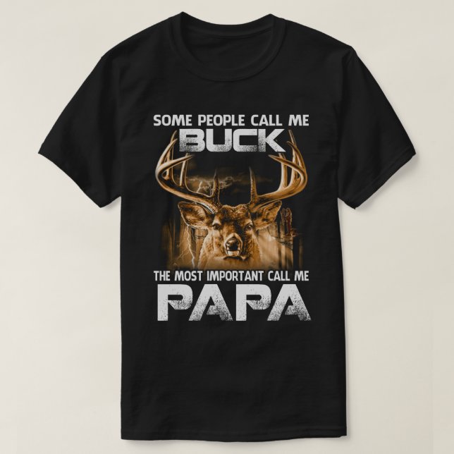Backa upp mig med PAPPA T Shirt (Design framsida)
