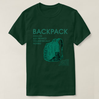 Backback Critical Bands Shirt - alan s. tofighi T Shirt