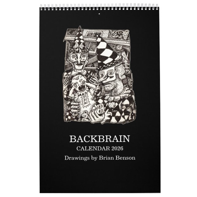 Backbrain Calendar 2026 Kalender (Omslag)