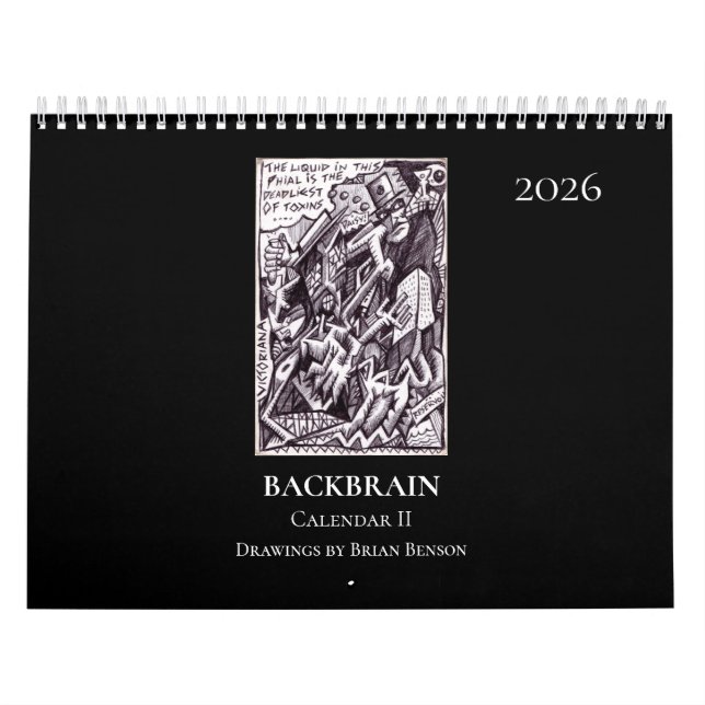 Backbrain Calendar II 2026 Kalender (Omslag)