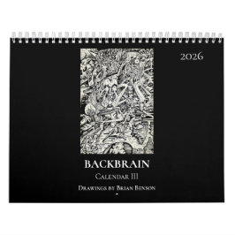 Backbrain Calendar III 2026 (Dubbel Sida) Kalender