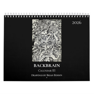 Backbrain Calendar III 2026 (Dubbel Sida) Kalender