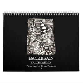 Backbrain Kalender 2026 (Dubbel sida)