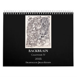 Backbrain Kalender IV 2026 Dubbelsida