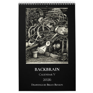 Backbrain Kalender V, 2026, Enkel sida