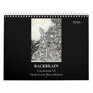 Backbrain Kalender VI, 2026, Dubbelsida