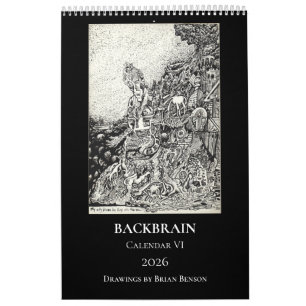 Backbrain Kalender VI, 2026, Enkel sida