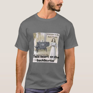 backburner kall hjärta åt sidan t shirt