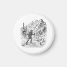Backcountry skidtur magnet