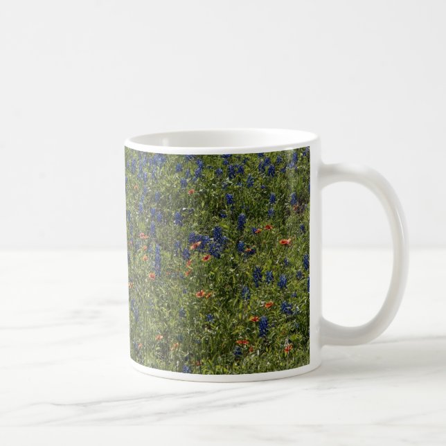 Backe av vildblommamuggen kaffemugg (Höger)