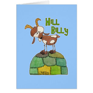 Backe Billy Hälsningskort