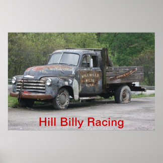 Backe Billy Tävla Speciell Poster