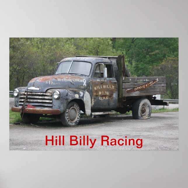 Backe Billy Tävla Speciell Poster (Framsidan)