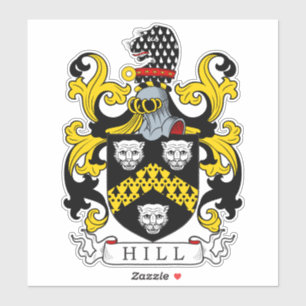Backe Family Crest Klistermärken
