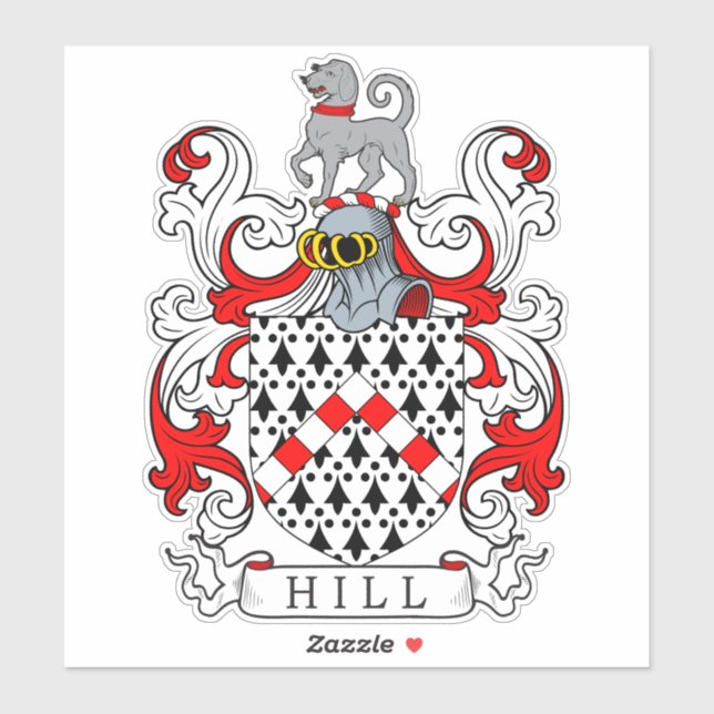 Backe Family Crest Klistermärken (Ark)