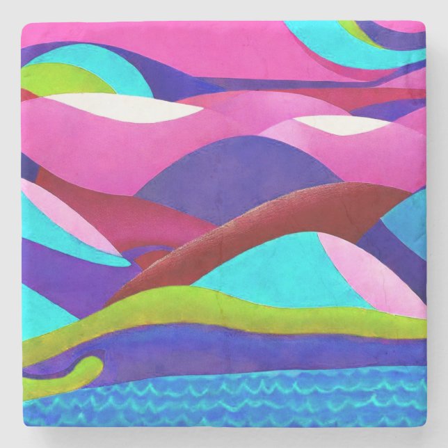 Backe för färgämnen stenunderlägg (Framsidan)