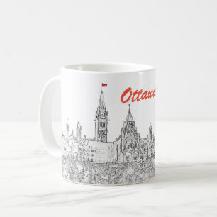 Backe i Ottawa - Ontario, Kanada Kaffemugg