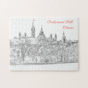 Backe i Ottawa - Ontario, Kanada Pussel