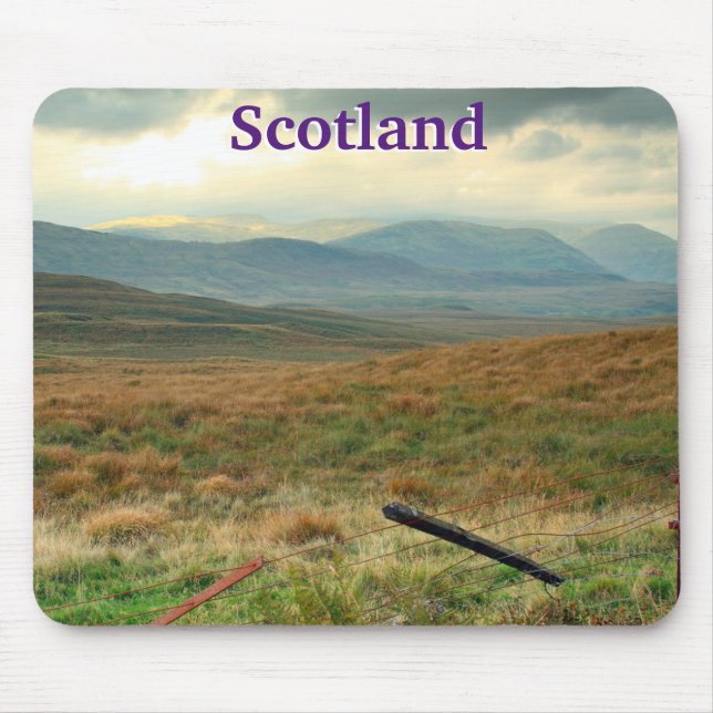 Backe i Perthshire, Skottland Musmatta (Framsidan)