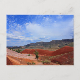 Backe John Day Fossil Beds Oregon-vykort Vykort