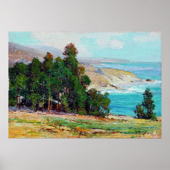 Backe - Laguna Beach 1915 Poster (Framsidan)